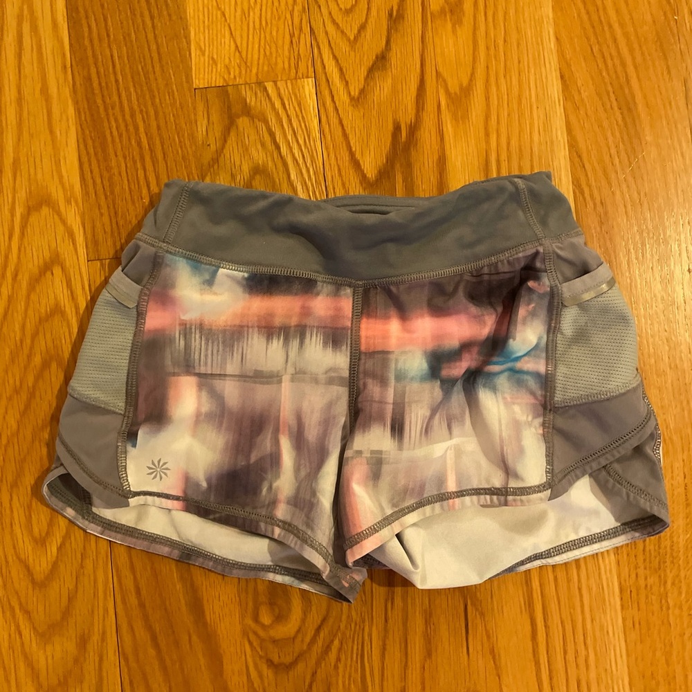 Athleta Multicolor Record Breaker Short 2.0